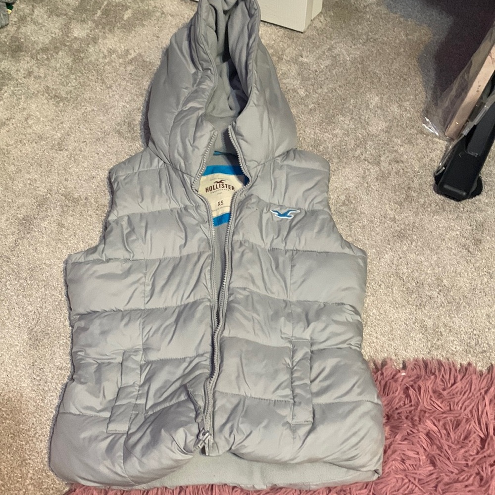 Silky puffer vest from Hollister